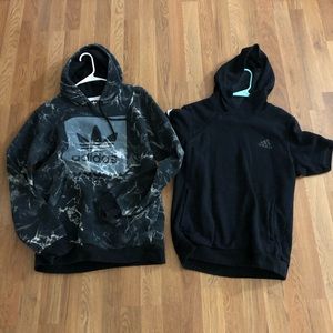 marble adidas hoodie